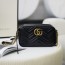 구찌 GG 마몽 스몰 숄더백 447632 블랙