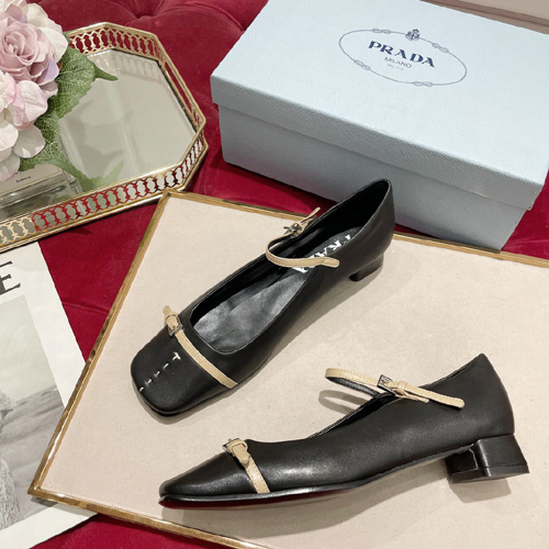프라다 여성용 펌프스 F0849 블랙
