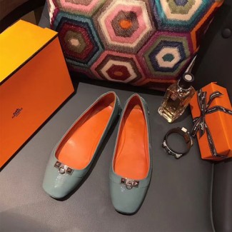 에르메스 신상 플랫 슈즈 H35022 민트