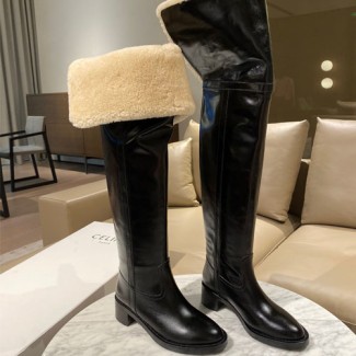 셀린느 신상 하이 부츠 CE3556 블랙