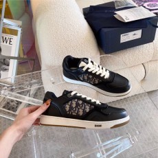 디올&나이키 콜라보 남여공용 로우탑 스니커즈  DN2021 블랙