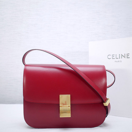 셀린느 클래식 박스백 미듐 164173 레드