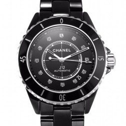 샤넬 남여공용 J12 최신버전 W31316 블랙 다이아 38mm