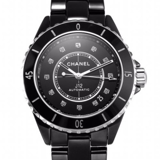 샤넬 남여공용 J12 최신버전 W31316 블랙 다이아 38mm