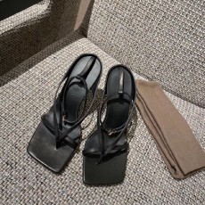 보테가 여성용 신상 힐 475182 블랙