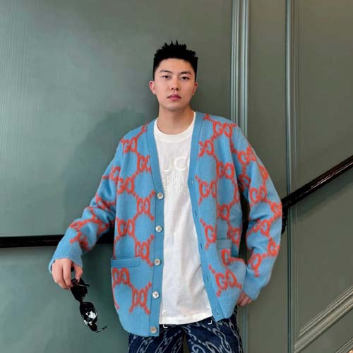 구찌 남여공용 가디건 617622-1