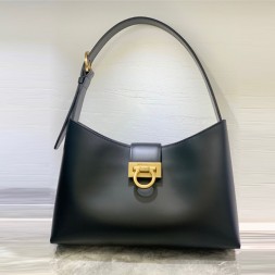 페레가모 트리폴리오 숄더백 745035 블랙