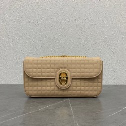 셀린느 미디움 체인 설키 숄더백 196383 베이지