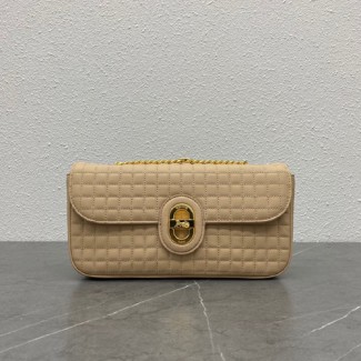 셀린느 미디움 체인 설키 숄더백 196383 베이지
