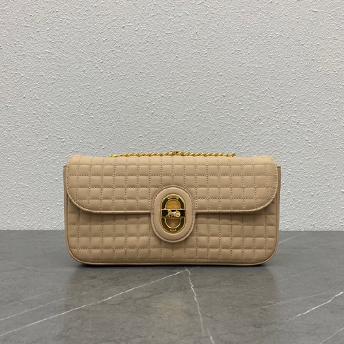 셀린느 미디움 체인 설키 숄더백 196383 베이지