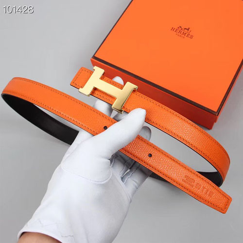 에르메스 여성용 신상 벨트 XTY178 오렌지 금장