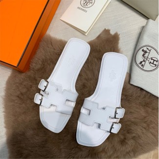 에르메스 여성용 신상 슬리퍼 H35106 화이트