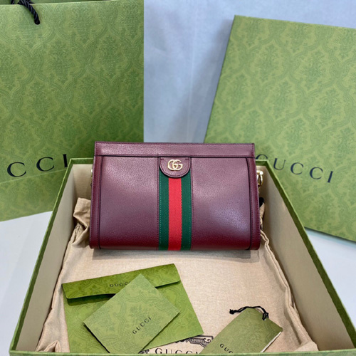 구찌 오피디아 스몰 숄더백 503877 버건디