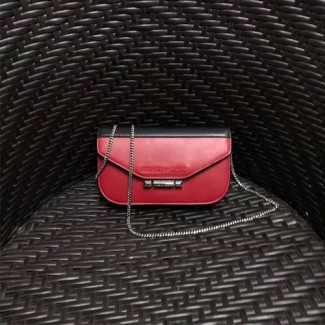 프라다 시빌 체인 숄더백 1DH011 레드