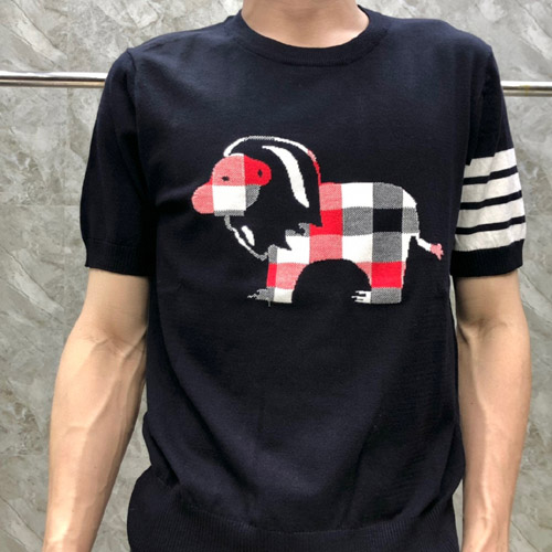 톰브라운 남여공용 반팔티 TB8787-1