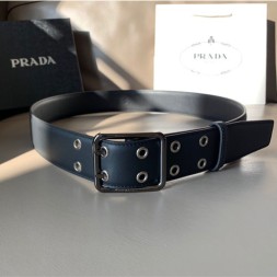 프라다 신상  벨트 PD-6119  블랙 메탈