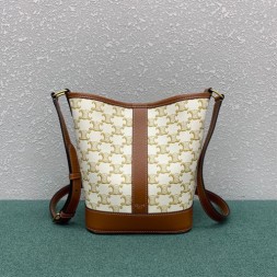 셀린느 트라이엄프 버킷백 스몰 191442 아이보리