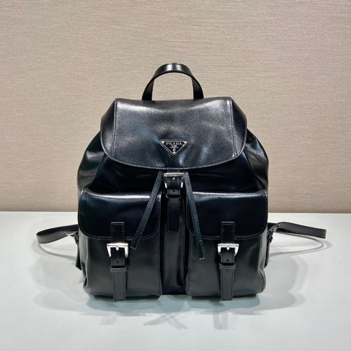 프라다 가죽 미디엄 백팩 1BZ811