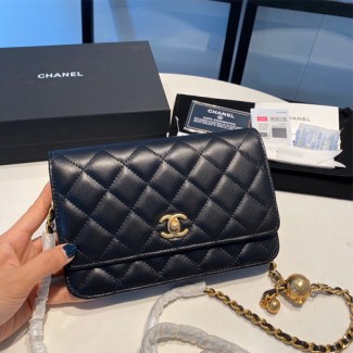 샤넬 WOC  미니 체인백  AP1450 블랙