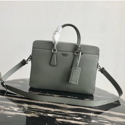 프라다 사피아노 서류가방 2VE008 그레이