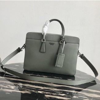 프라다 사피아노 서류가방 2VE008 그레이