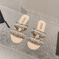 샤넬 여성용 슬리퍼 G34451 베이지