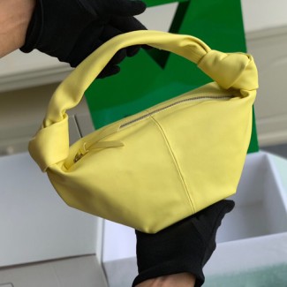 보테가 더블 놋 미니 가죽 탑 핸들 백 629635-5