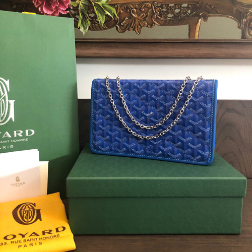 고야드 알렉상드르 트로아 퀄팅 체인백 241550 블루