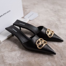 발렌시아가 신상 슬리퍼 604087 블랙