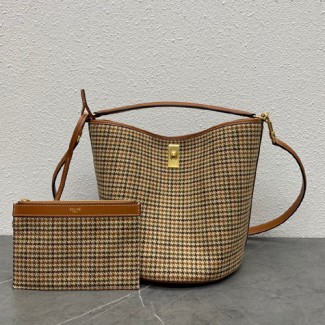 셀린느 버킷 캔버스 16백 195573-3