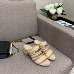 샤넬 여성용 신상 슬리퍼 G34253 베이지