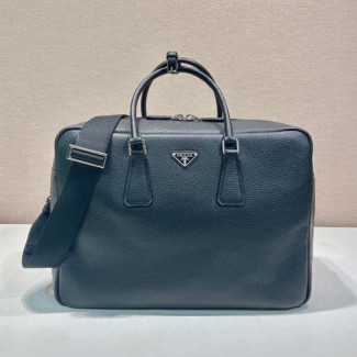 프라다 가죽 브리프케이스 2VE339