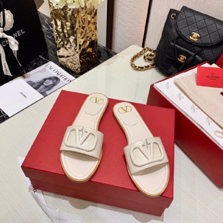 발렌티노 여성 슬리퍼 V0924 크림