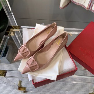 발렌티노 펌프스 V0906 에나멜 누드