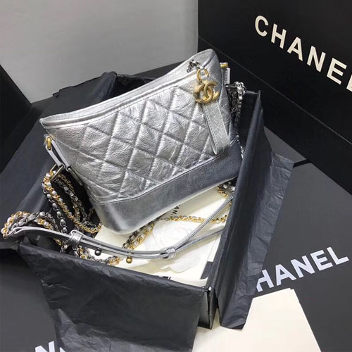샤넬 가브리엘 호보백 A93824 실버