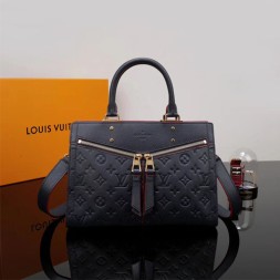 루이비통 지퍼 핸드백 PM M54195 네이비