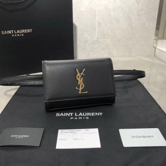 입생로랑 신상 케이트 벨트 백 534395 블랙