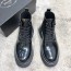 프라다 남성용 앵글부츠 F0827-1
