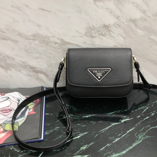 프라다 사피아노 크로스백 1BD249 블랙
