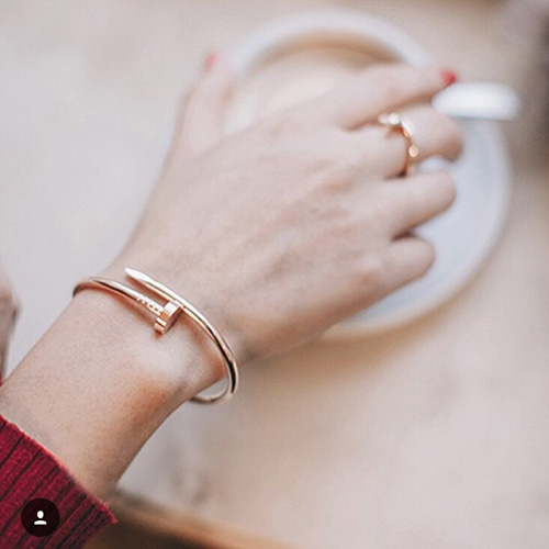 까르띠에 VK골드 못팔찌 CA92550