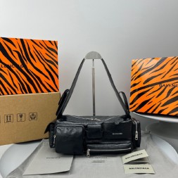 발렌시아가 슈퍼비지 숄더백 92763 블랙