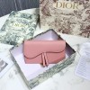 디올 가죽 새들 클러치백 S5614 핑크