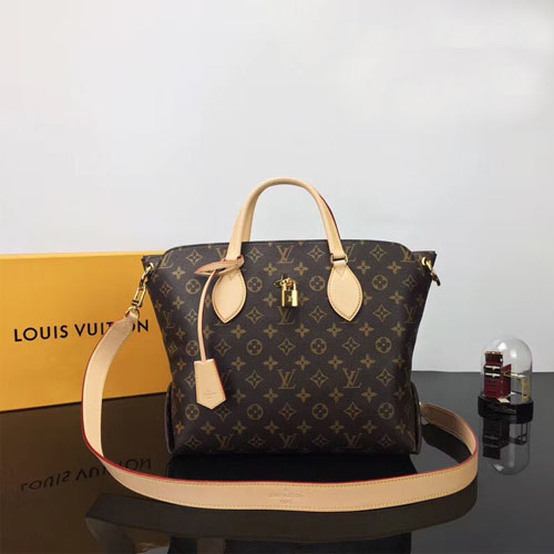 루이비통 플라워 지퍼 토트 MM M44360