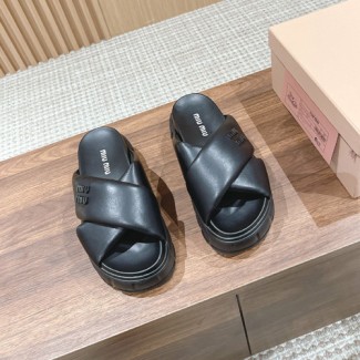 미우미우 여성용 슬리퍼 57265