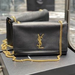 생로랑 케이트 미디움 리버서블 숄더백 553804 양면용 블랙