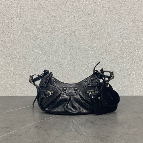 발렌시아가 르 카골 XS 숄더백  59007 블랙