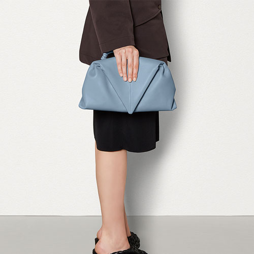 보테가 신상 클러치백 622712 하늘색