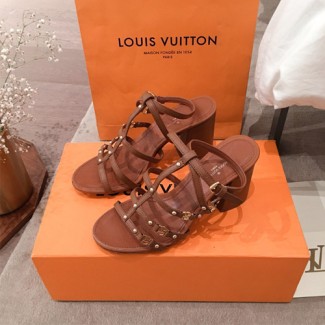 루이비통 여성용 로마샌들 M0338 브라운