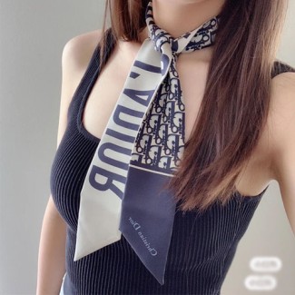디올 신상 방도 스카프 D1052 블루