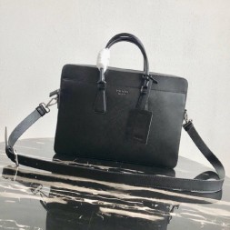 프라다 사피아노 서류가방 2VE008 블랙